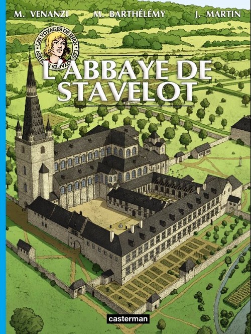 Couverture de l'album Les voyages de Jhen Tome 15 L'Abbaye de Stavelot