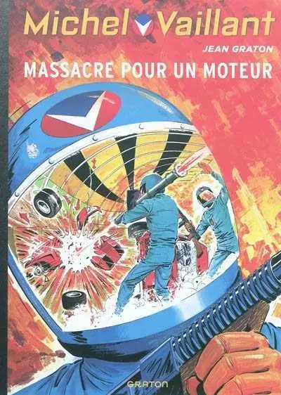 Couverture de l'album Michel Vaillant Tome 21 Massacre pour un moteur