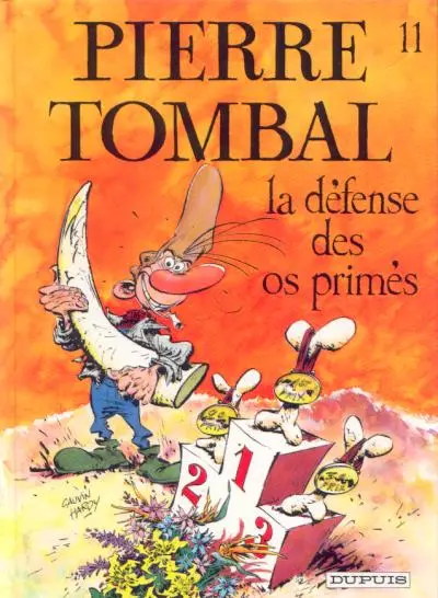 Couverture de l'album Pierre Tombal Tome 11 La défense des os primés