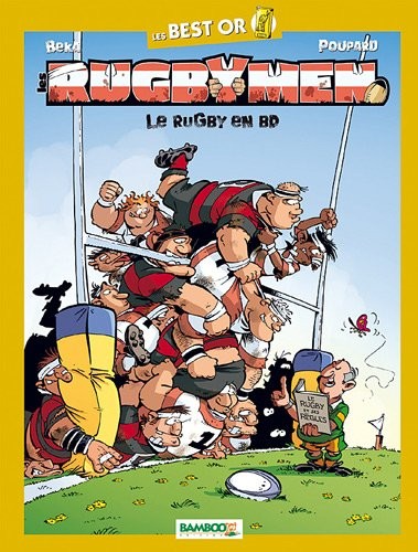 Couverture de l'album Les Rugbymen Le rugby en BD