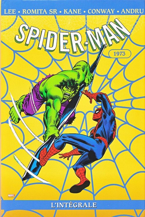 Couverture de l'album Spider-Man - L'Intégrale Tome 11 1973