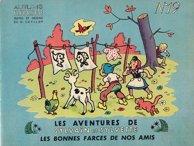 Couverture de l'album Sylvain et Sylvette Tome 19 Les bonnes farces de nos amis