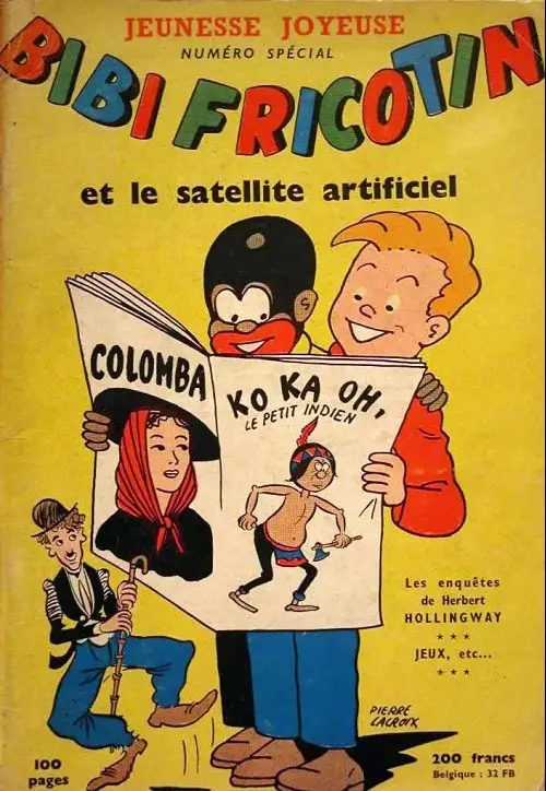 Couverture de l'album Bibi Fricotin Bibi Fricotin et le satellite artificiel