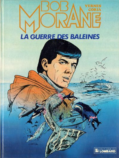 Couverture de l'album Bob Morane Tome 35 La guerre des baleines