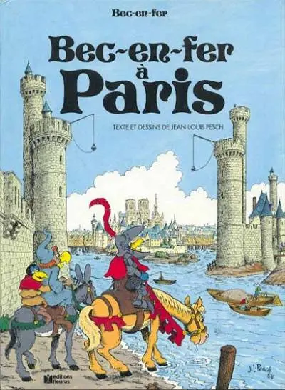 Couverture de l'album Bec-en-fer 1ère série Tome 4 Bec-en-fer à Paris