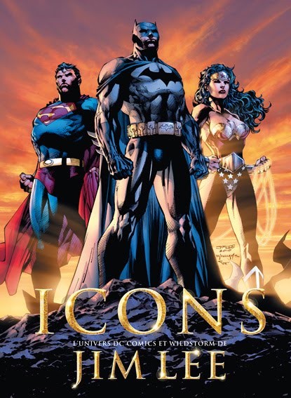Couverture de l'album Icons Icons : L'univers DC Comics et Wildstorm de Jim Lee