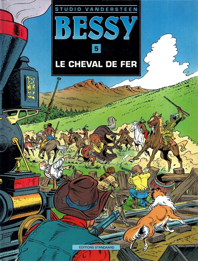 Couverture de l'album Bessy Studio Vandersteen Tome 5 Le cheval de fer