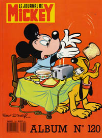 Couverture de l'album Le Journal de Mickey Album N° 120