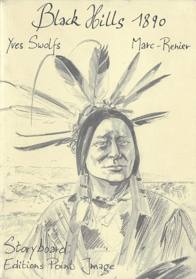 Couverture de l'album Black Hills 1890 Storyboard - Carnet 1