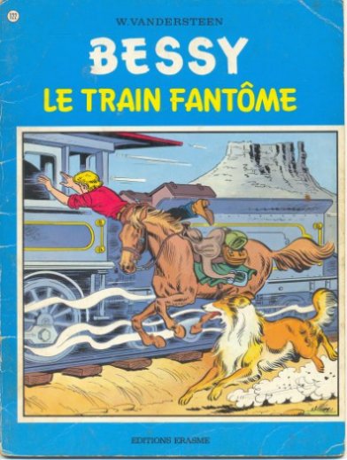 Couverture de l'album Bessy Tome 122 Le train fantôme