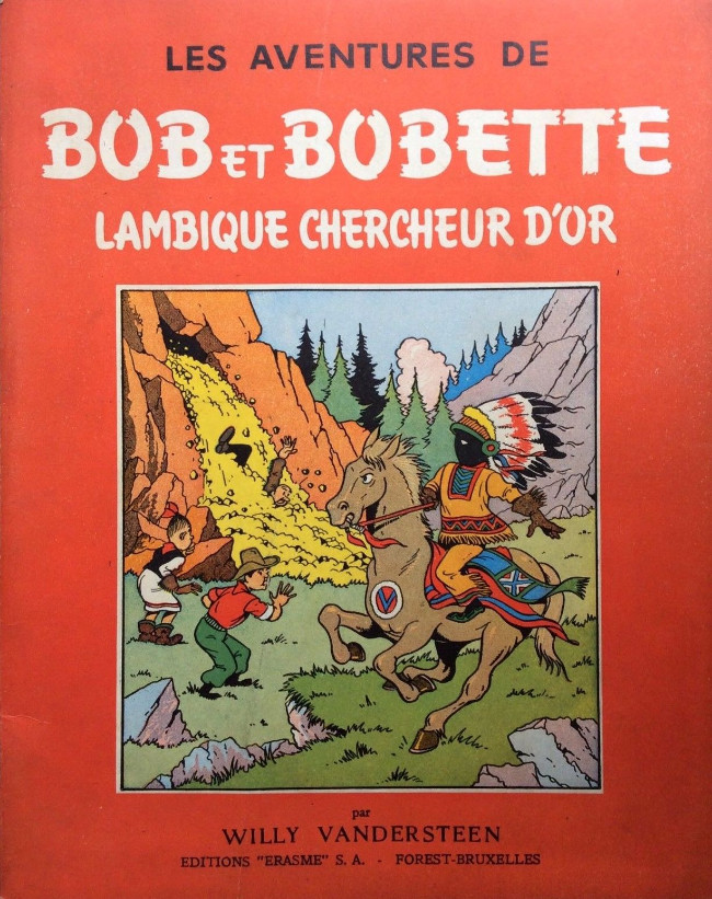 Couverture de l'album Bob et Bobette Tome 1 Lambique chercheur d'Or