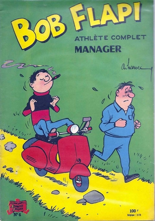 Couverture de l'album Bob Flapi athlète complet Tome 6 Manager