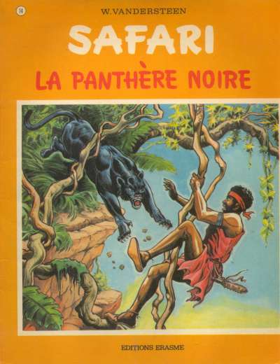 Couverture de l'album Safari Tome 14 La panthère noire