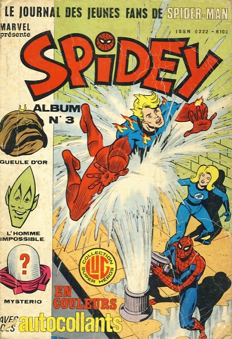 Couverture de l'album Spidey Album N° 3