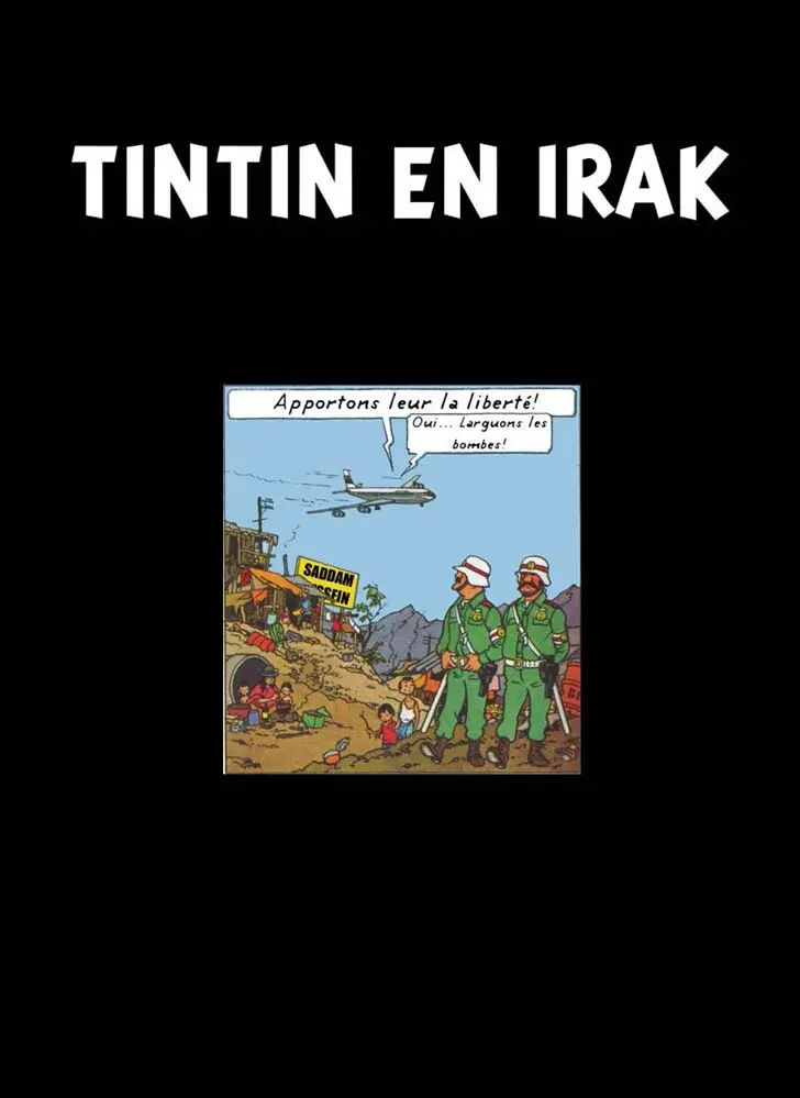 Couverture de l'album Tintin Tintin en Irak