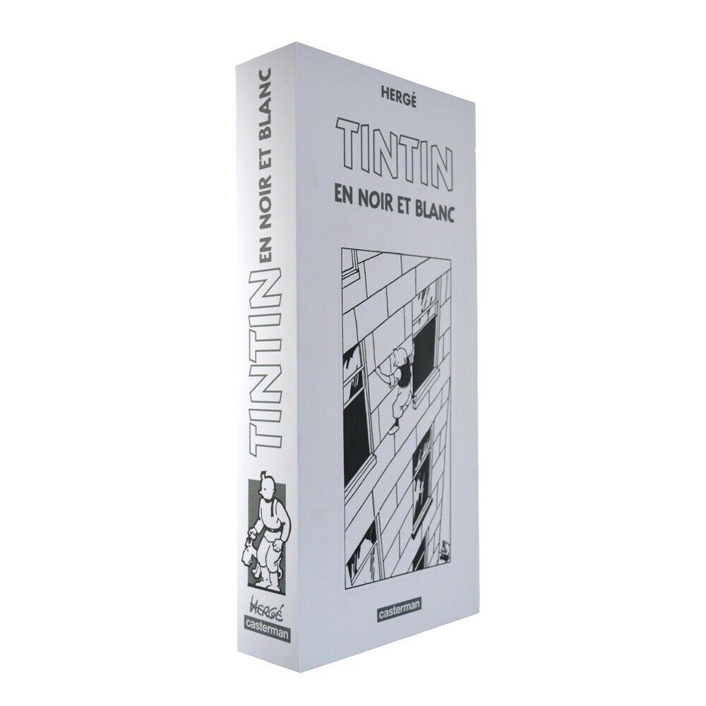 Couverture de l'album Tintin Tintin en noir et blanc