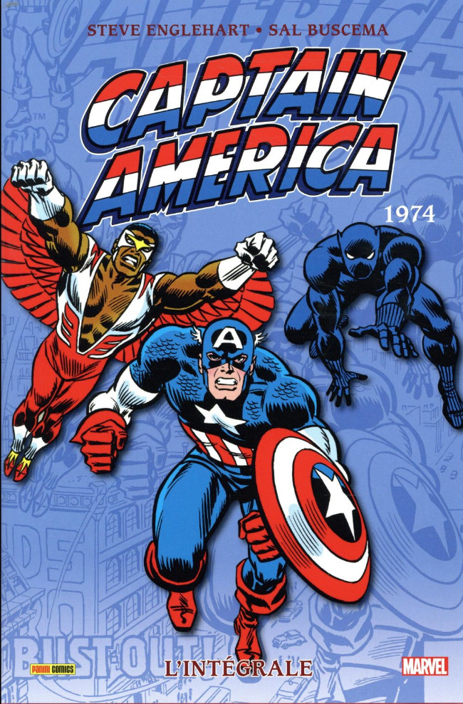Couverture de l'album Captain America - L'intégrale Tome 8 1974