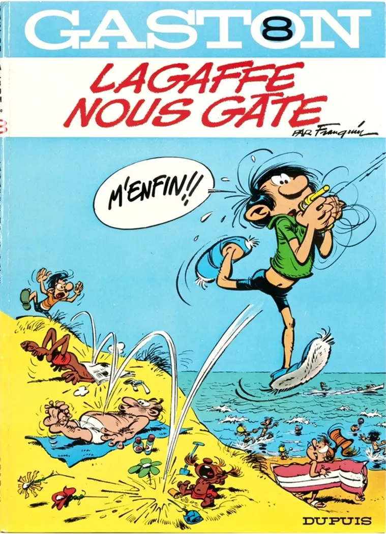 Couverture de l'album Gaston Tome 8 Lagaffe nous gâte