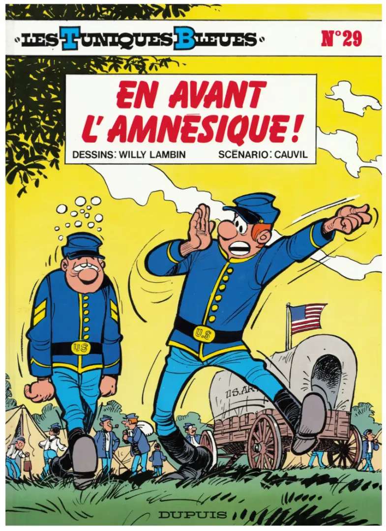 Couverture de l'album Les Tuniques Bleues Tome 29 En avant l'amnésique !