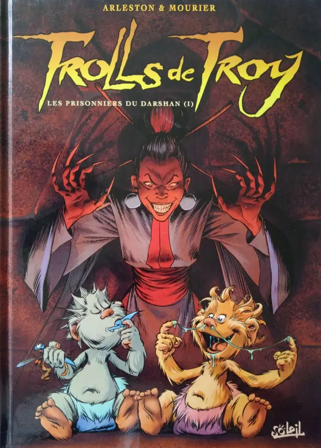 Couverture de l'album Trolls de Troy Tome 9 Les prisonniers du Darshan (I)