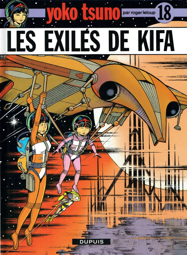 Couverture de l'album Yoko Tsuno Tome 18 Les exilés de Kifa