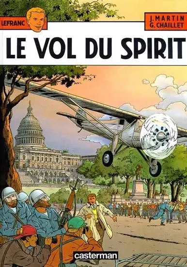 Couverture de l'album Lefranc Tome 13 Le vol du Spirit