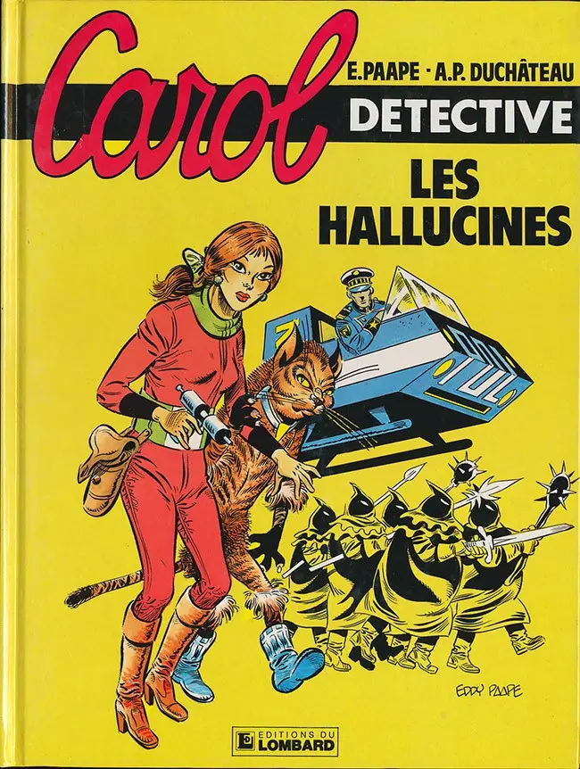 Couverture de l'album Carol Détective Tome 1 Les hallucinés