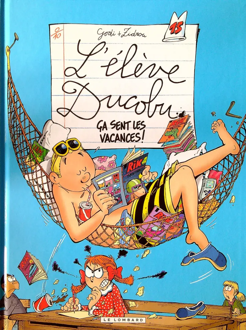 Couverture de l'album L'Élève Ducobu Tome 15 Ça sent les vacances !