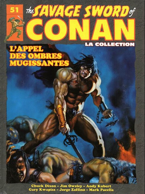 Couverture de l'album The Savage Sword of Conan - La Collection Tome 51 L'appel des ombres mugissantes