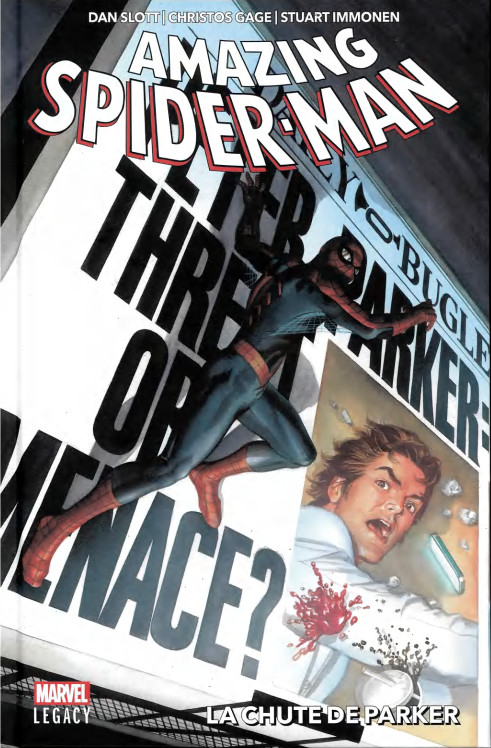 Couverture de l'album Amazing Spider-Man Tome 1 La chute de Parker