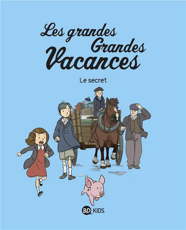 Couverture de l'album Les grandes Grandes Vacances Tome 2 Le secret
