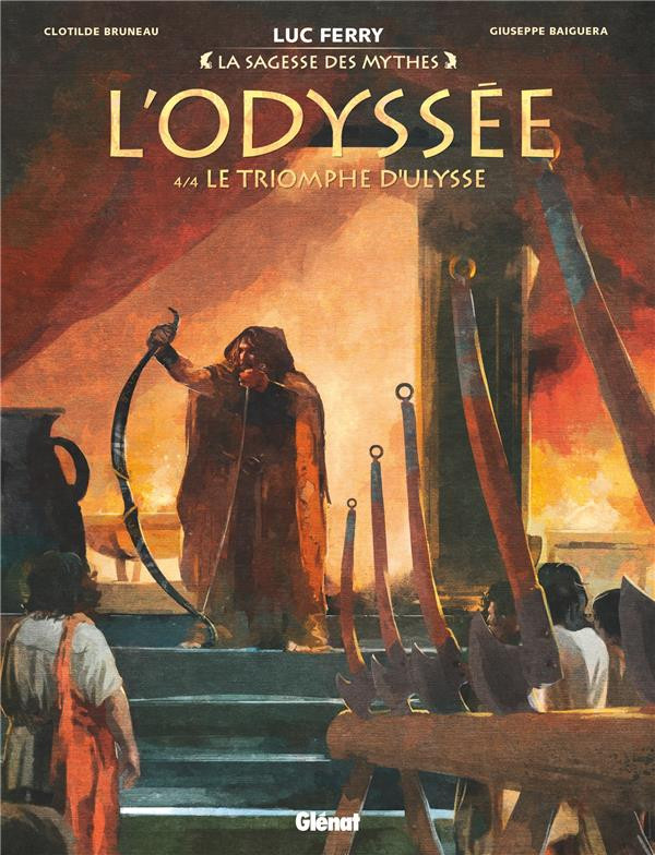 Couverture de l'album L'Odyssée 4/4 Le triomphe d'Ulysse