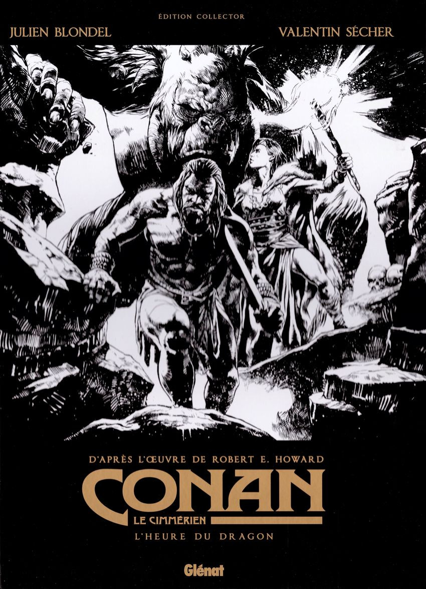 Couverture de l'album Conan le Cimmérien Tome 12 L'Heure du Dragon
