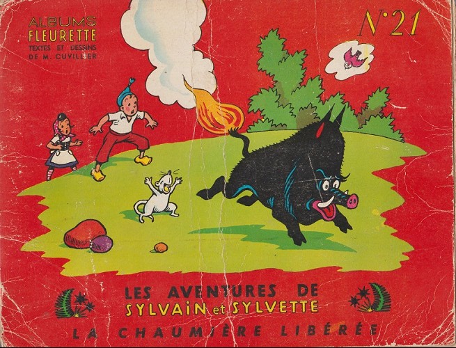 Couverture de l'album Sylvain et Sylvette Tome 21 La chaumière libérée