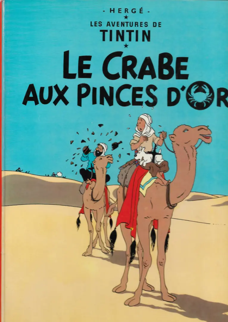 Couverture de l'album Tintin Tome 9 Le crabe aux pinces d'or