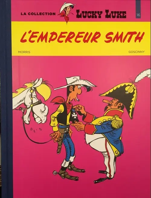 Couverture de l'album Lucky Luke La collection Tome 16 L'empereur smith