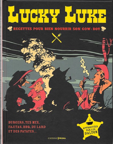 Couverture de l'album Lucky Luke Recettes pour bien nourrir son cow-boy