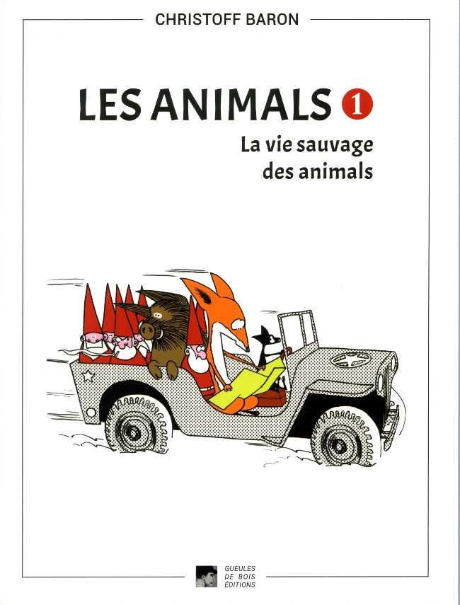 Couverture de l'album Les animals 1 La vie sauvage des animals