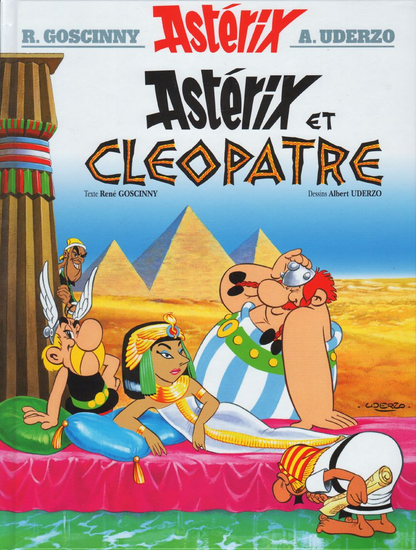 Couverture de l'album Astérix Tome 6 Astérix et Cléopâtre