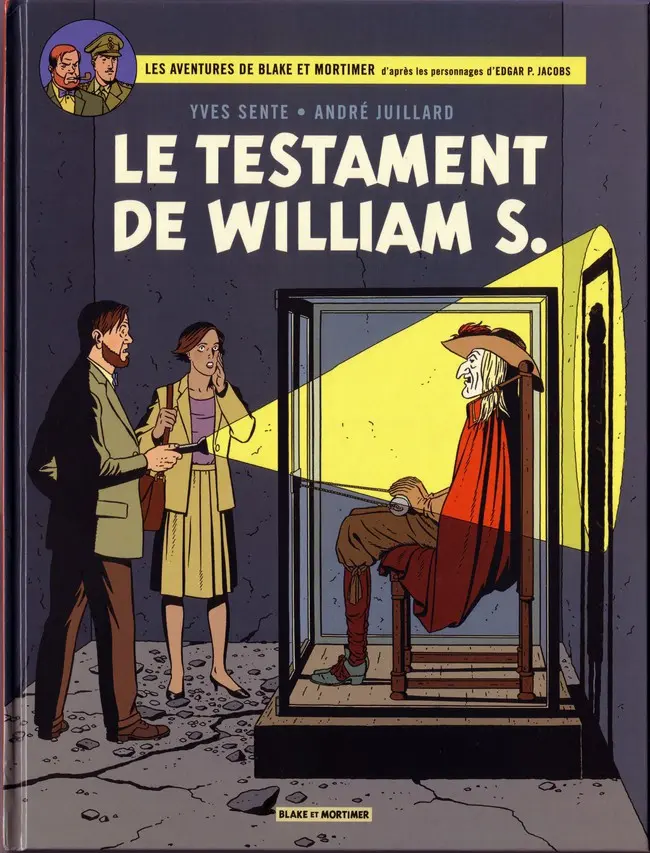 Couverture de l'album Blake et Mortimer Tome 24 Le Testament de William S.