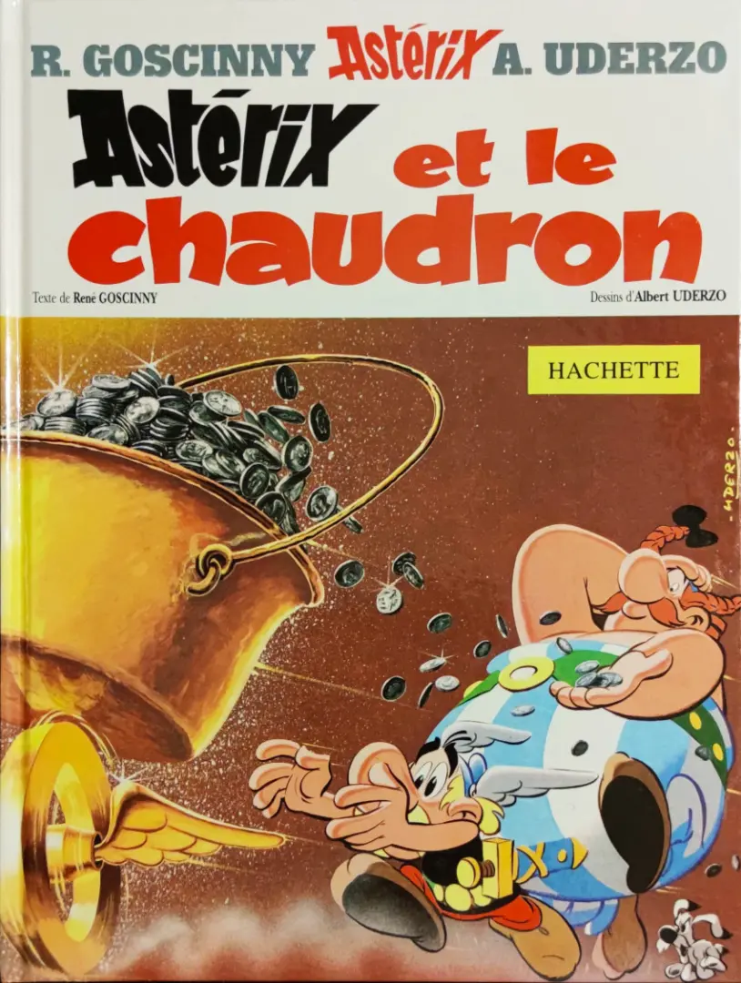 Couverture de l'album Astérix Tome 13 Astérix et le chaudron