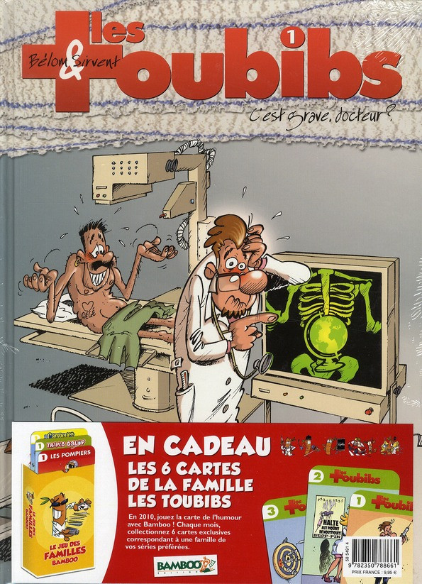 Couverture de l'album Les Toubibs Tome 1 C'est grave docteur ?