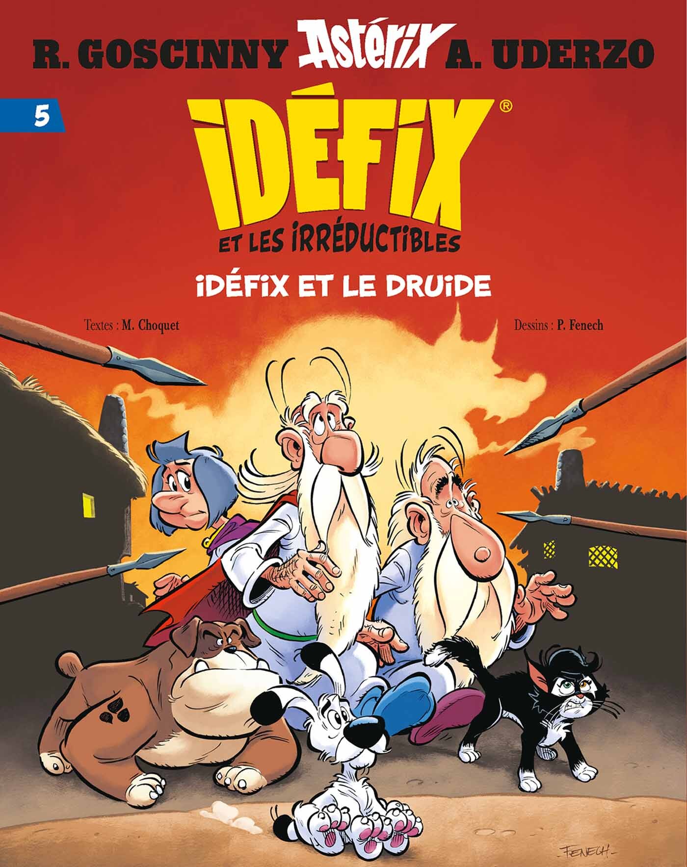 Couverture de l'album Idéfix et les Irréductibles 5 Idéfix et le Druide