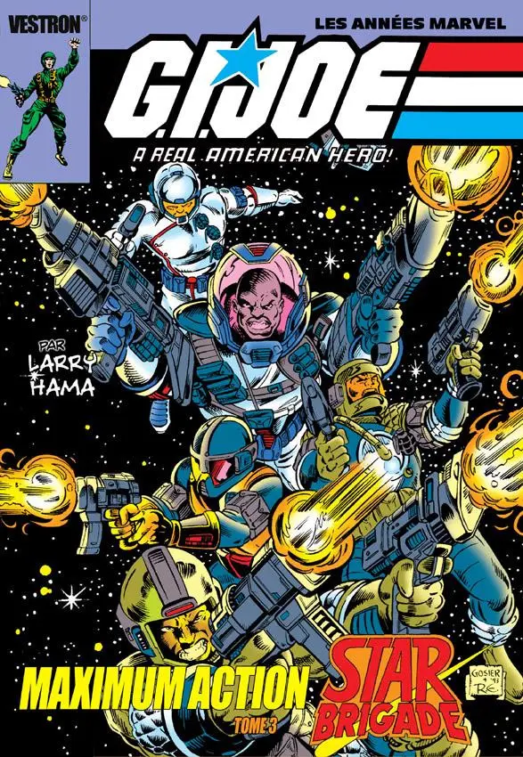 Couverture de l'album G.I. Joe : Maximum action Tome 3 Star Brigade