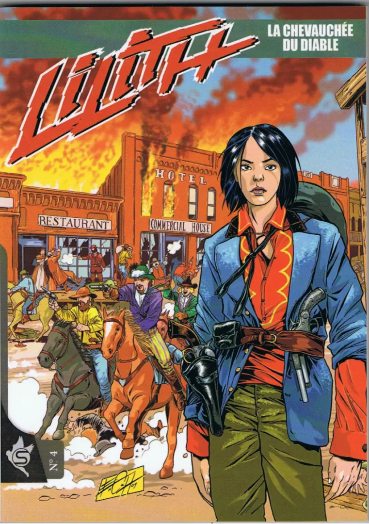 Couverture de l'album Lilith N° 4 La chevauchée du diable