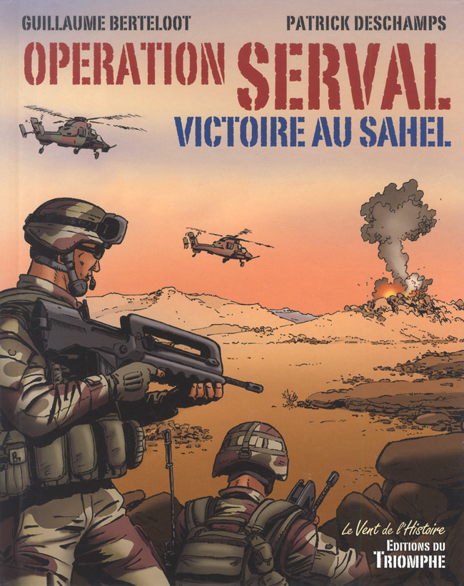 Couverture de l'album Opération Serval Victoire au Sahel