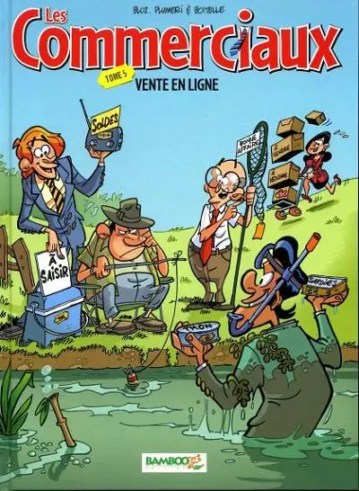 Couverture de l'album Les Commerciaux Tome 5 Vente en ligne