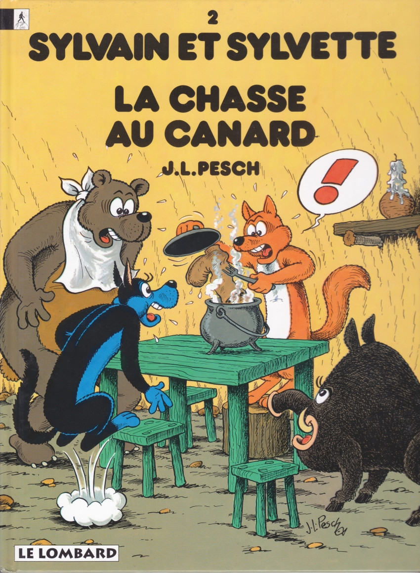 Couverture de l'album Sylvain et Sylvette Tome 2 La chasse au canard