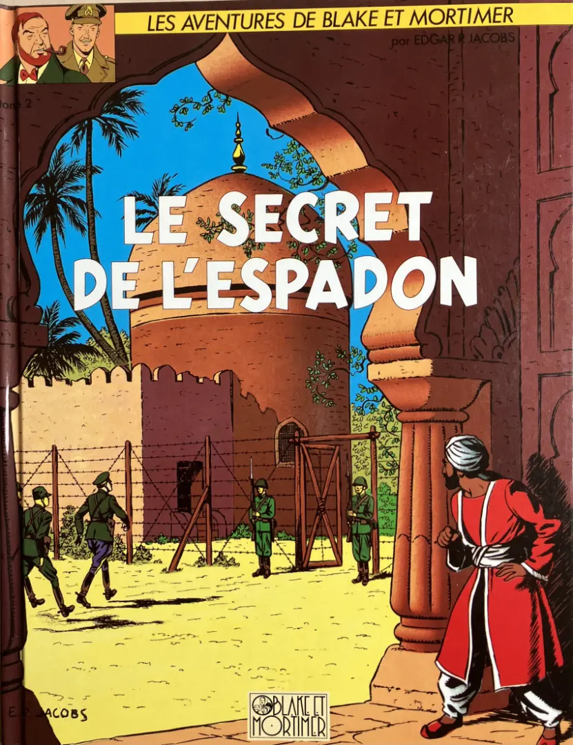 Couverture de l'album Blake et Mortimer Tome 2 Le secret de l'Espadon - Tome 2