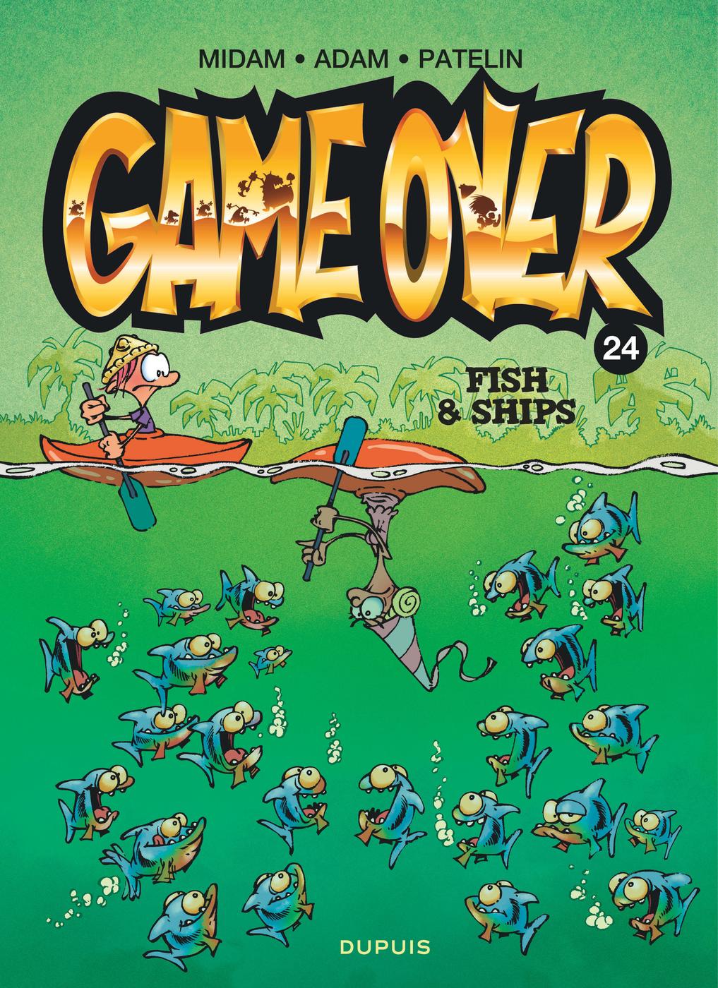Couverture de l'album Game over Tome 24 Fish & Ships